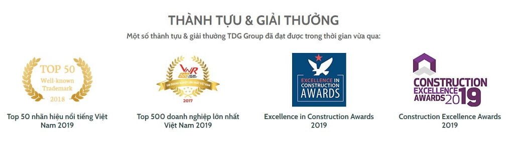 Các dự án TDG Group đã triển khai